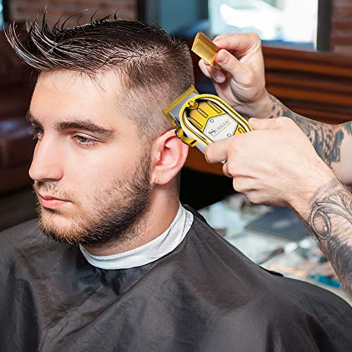 SURKER Cortadora de cabello Cortapelos para hombres Maquina de cortar pelos Profesional Cortadora de barba USB Recargable con pantalla LCD inalámbrica