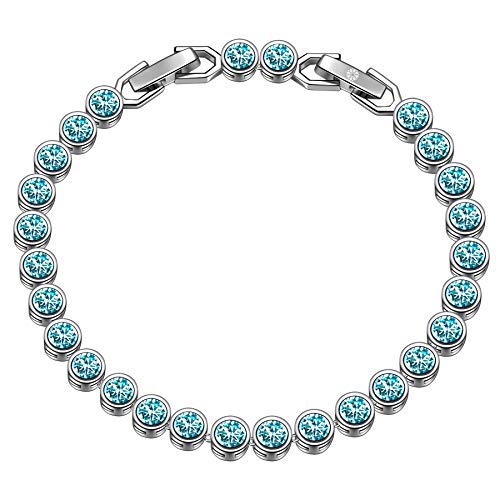 Susan Y regalos día de la madre pulsera mujer de mujeres niñas cristal de swarovski joyería de moda fina regalos de cumpleaños para damas hermana novia aniversario regalos para esposa