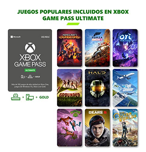 Suscripción Xbox Game Pass Ultimate - 3 Meses | Xbox/Win 10 PC - Código de descarga