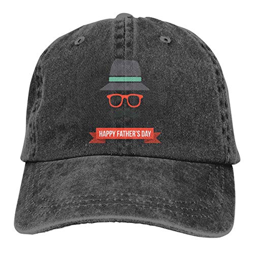 SVDziAeo Cap Fathers Day Gráficos de Red portátiles GRAP Descargar Fathers Day Foto Gratis Fathers Day Ddfc Sombrero de Vaquero Unisex Sombrero de botón Ajustable hacia atrás