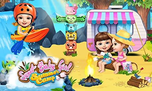 Sweet Baby Girl Summer Camp - Kids Camping Club