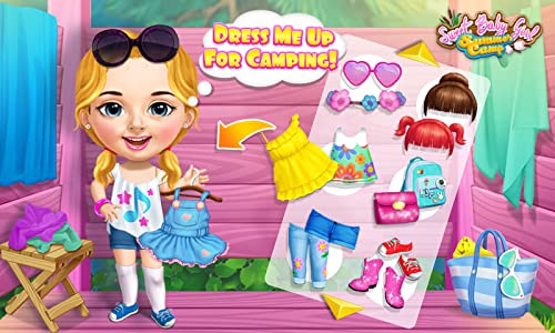 Sweet Baby Girl Summer Camp - Kids Camping Club