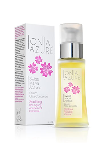 Swiss malva Actives: Serum contra Rojeces y picor. Calma la piel irritados. con Alpiner bio de color malva. 50 ml.