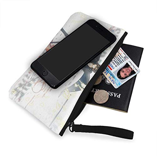 Sword Art Online Monederos lindos de la lona monedero pequeño monedero de la cremallera, mini bolso cosmético femenino