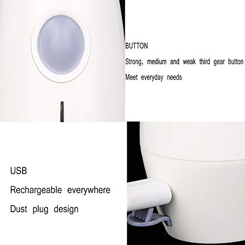 SXFYMWY Hilo de Agua eléctrica portátil USB de Carga casero Inteligente Impermeable irrigador Oral Adecuado para Viajar