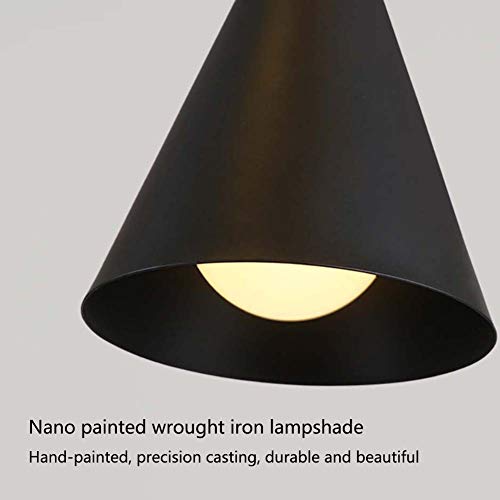 SXFYWYL Candelabro Moderno Lámpara Colgante Nordic Macaron Lámpara Colgante Una o Tres Cabezas Accesorios de iluminación Lobby Sala de exposiciones Club de Ocio,Singlehead