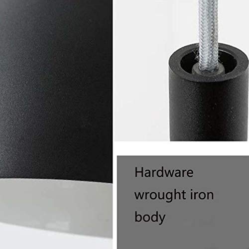 SXFYWYL Lámpara de suspensión nórdica de araña Creative Macaron Colgante luz E27 Base para Dormitorio Oficina Restaurante café Leisure Club,Gray