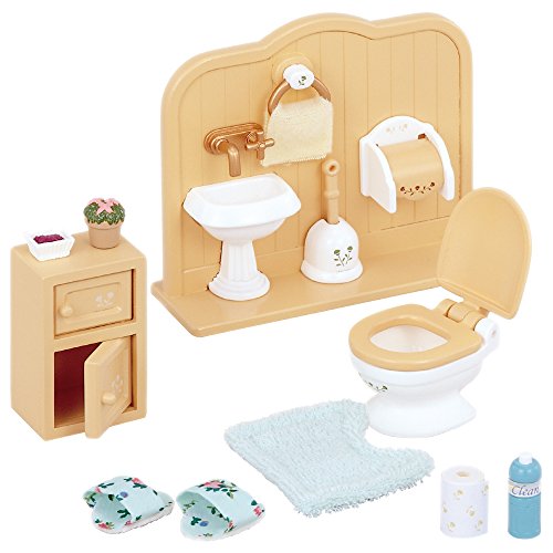 Sylvanian Families- Toilet Set Mini muñecas y Accesorios, Multicolor (Epoch para Imaginar 3563) , color/modelo surtido