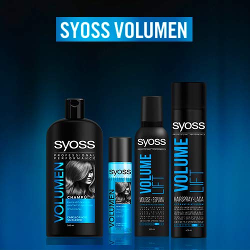 SYOSS - Laca Volume Lift - 100% Volumen desde la raíz - 2 uds de 400ml