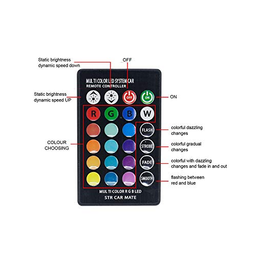T10 5050 6SMD indicador del Coche Ancho llevó Las Luces del Gel de Silicona Placa de Lectura de luz RGB Empaquetado de OPP