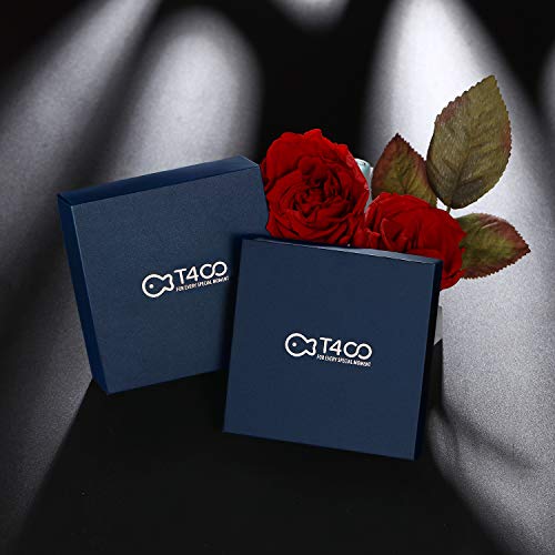 T400 Plata de Ley 925 Collar I Love You 100 Idiomas Te Amo Proyección Collar Colgante,Cadeaux pour Femmes Filles,40+3CM