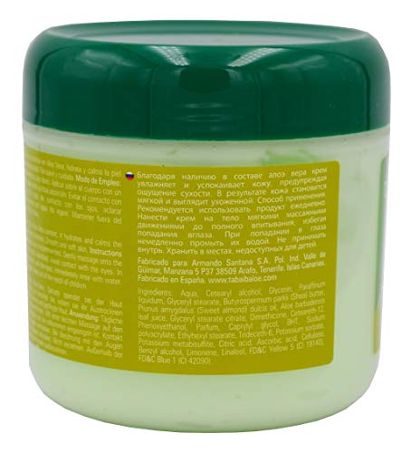 Tabaiba Crema Facial y Corporal Aloe Vera - 300 ml x 2 unidades