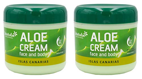 Tabaiba Crema Facial y Corporal Aloe Vera - 300 ml x 2 unidades