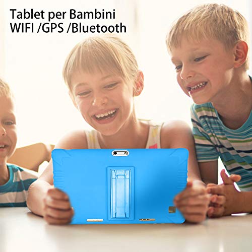Tablet 10 Pulgadas 4G Full HD 3GB de RAM 32GB/128GB de ROM Android 9.0 Certificado por Google GMS Quad Core Tableta Batería de 8500mAh Dual SIM 8MP Cámara Tablet PC Netfilx WiFi Bluetooth OTG(Azul)