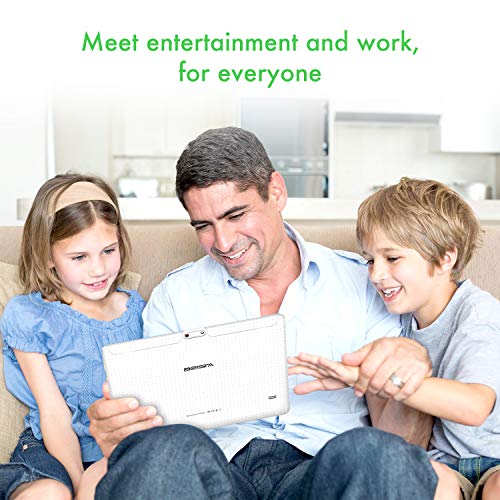 Tablet 10 Pulgadas 4G LTE WIFI BEISTA,Android 9.0 tableta,4GB RAM 64GB ROM,Quad-core,Full HD display,GPS,Bluetooth,OTG(Blanco)