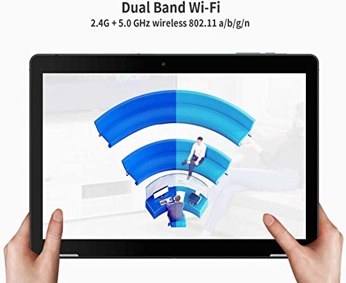 Tablet 10 Pulgadas Android 9.0 PC - Winnovo T10 Tablets Quad Core MT8163 3GB RAM 32GB ROM HD IPS 1280x800 2.0MP+5.0MP Cámara WiFi Bluetooth HDMI GPS FM (Gris)