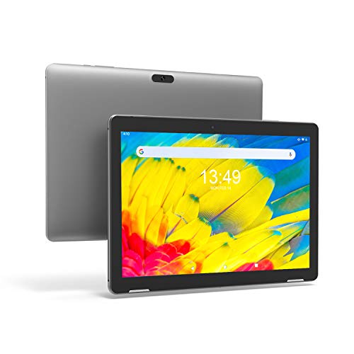 Tablet 10 Pulgadas Android 9.0 PC - Winnovo T10 Tablets Quad Core MT8163 3GB RAM 32GB ROM HD IPS 1280x800 2.0MP+5.0MP Cámara WiFi Bluetooth HDMI GPS FM (Gris)