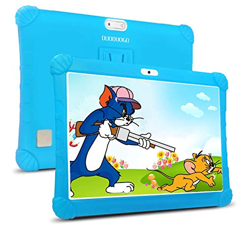 Tablet 10 Pulgadas Barats 4G,3GB RAM 32GB/128GB ROM, Tablet Niños con WiFi 10 Pulgadas Android 9.0 1.5Ghz Quad Core,Certificado por Google GMS,8MP Cámara,Tableta Batería de 8500mAh,Netflix OTG(Azul)