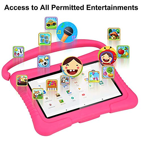 Tablet para niños, Foren-Tek 7 pulgadas Android 9.0 Tablet para niños, 2 GB + 32 GB, modo infantil preinstalado, WiFi Android, funda a prueba de niños