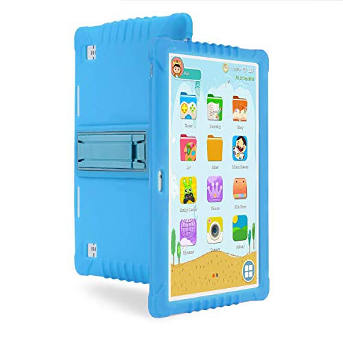 Tableta Para Niños,SANNUO 10.1 Pulgadas Tablet Infantil (Andorid 9.0 y Niños-modo Doble Sistema,Quad-Core,2GB RAM y 16GB ROM,3G,Wifi, Google Play, Juegos Educativos)