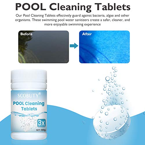 Tabletas Multifuncion,Cloro en Pastillas,Pastiglie Cloro,Tabletas de cloro multifuncionales para limpiar piscinas