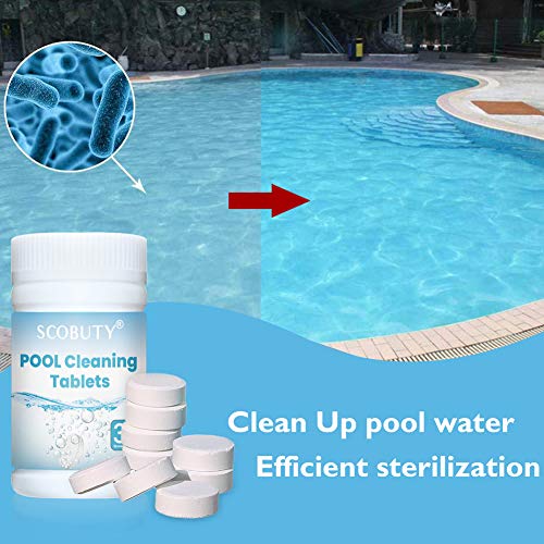 Tabletas Multifuncion,Cloro en Pastillas,Pastiglie Cloro,Tabletas de cloro multifuncionales para limpiar piscinas