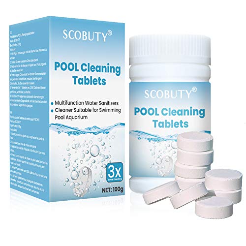 Tabletas Multifuncion,Cloro en Pastillas,Pastiglie Cloro,Tabletas de cloro multifuncionales para limpiar piscinas