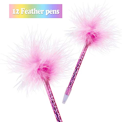 Tacobear 48 Piezas Unicornios para Niñas con Cuaderno Unicornio Bolígrafo Unicornio Tatuajes Unicornio Sellos para Niños Regalo Unicornio Fiesta Cumpleaños Unicornio para Niña Niño