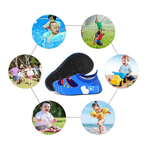 TAGVO Zapatos de Agua Baby Girl Girl, Zapatos de Natación de Calcetines Aqua Swim Calzados Descalzos para Piscina de Playa