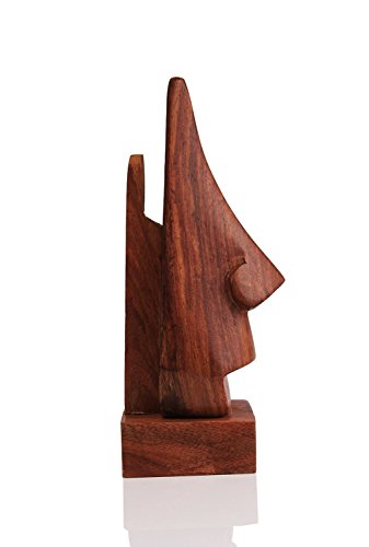 Talladas a mano regalos de Navidad peculiar nariz en forma de Rosewood decorativo espectáculo lectura solvidrio soporte