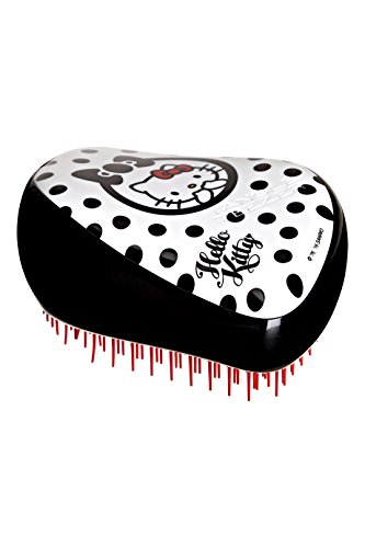 Tangle Teezer Compact Styler Hello Kitty Peine, Negro y Blanco - 150 gr