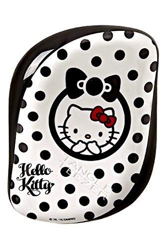 Tangle Teezer Compact Styler Hello Kitty Peine, Negro y Blanco - 150 gr
