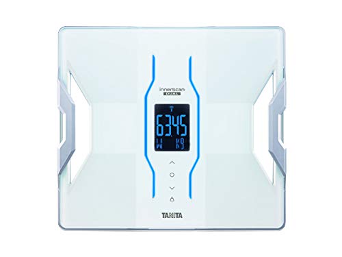 Tanita RD-953 Bluetooth 4 Low Energy  - Báscula de análisis de composición corporal con tecnología médica, color blanco