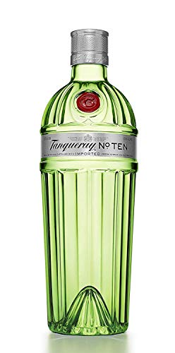 Tanqueray No Ten Ginebra inglesa + Estuche de regalo y copa - 700 ml