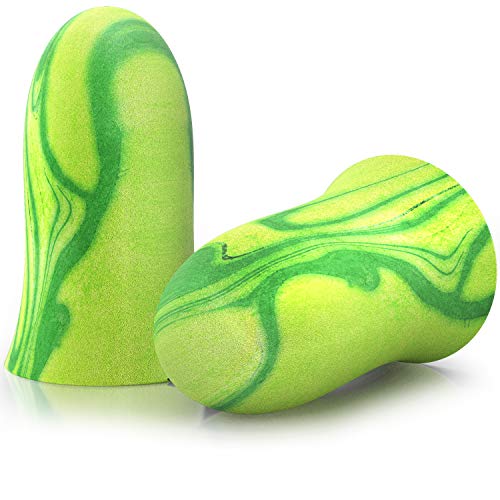 Tapones Oídos, 50 pares (100 unidades), que incluyen un estuche de bolsillo para 2 unidades | Tapones antiruido ideales contra ronquidos, para dormir