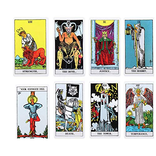 Tarjeta de Destino de predicción del oráculo de Cartas del Tarot Bolsa de casetes de Franela piloto Tarot misteriosa