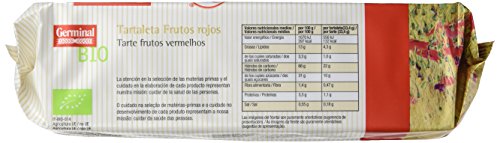 Tartaleta de frutos rojos sin gluten BIO - Germinal - 200g