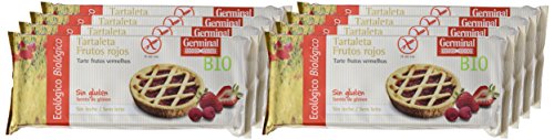 Tartaleta de frutos rojos sin gluten BIO - Germinal - 200g