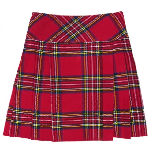Tartanista - Kilt/Falda Escocesa hasta la Rodilla Mujer - 50 cm (20") - Royal Stewart - EU34 UK6