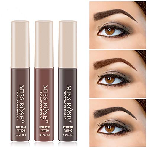 Tattoo Brow Tinte de Cejas Larga Duración, 3 Tonos elegibles - 28gr (#3)