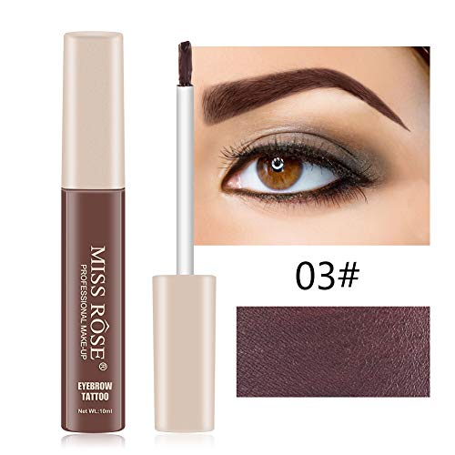 Tattoo Brow Tinte de Cejas Larga Duración, 3 Tonos elegibles - 28gr (#3)