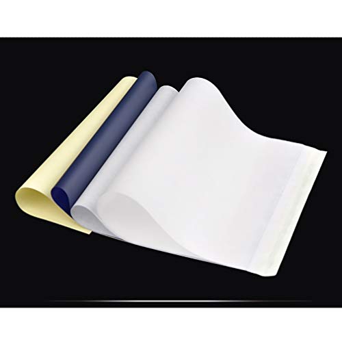 Tatuaje de transferencia de papel,de papel térmico de la plantilla para tatuaje,Clear Tattoo Supplies continua Accesorios,20/50/100 hojas/caja (20PCS)