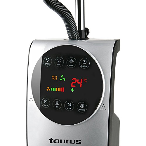 Taurus VB 02 Ventilador climatizador, nebulizador, 90 W, 0 Decibeles, Acero