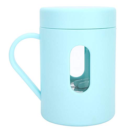 Taza de agitación automática, Delaman Taza de agitación automática Diferencia de temperatura Refrigeración portátil Mezcla Taza de café magnética Accesorios para el hogar(Azul)