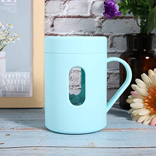 Taza de café magnética anti-escaldado Taza automezclada, Taza de encordado mezclada automáticamente, Latte para el hogar de la oficina de café(blue)