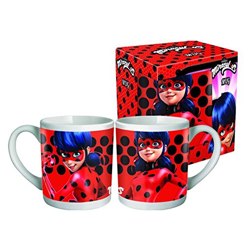 Taza Prodigiosa Ladybug Dots ceramica mediana 8oz