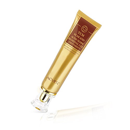 TCM Gel de eliminación marcas cicatrices y acné, crema ombligo, antiinflamatorio la piel la crema, para reparar la cara, las manchas acné, la crema blanqueamiento y las marcas elásticas 30 ml