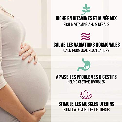 ☘️ Te Hojas de Frambuesa Organico 200g | Cura Bienestar Te Hojas Frambuesa: Infusión Final del Embarazo, Tila Lactancia, Reglas dolorosas | Raspberry Leaf Tea