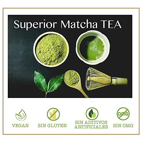 Te Matcha Japonés en Polvo Grado Premium 200gr (200 dosis) - Te Matcha - Matcha - Matcha Tea - Te Verde Matcha - Matcha Polvo - Té Matcha - Té Verde Matcha - Te Matcha en Polvo - Te Matcha Polvo