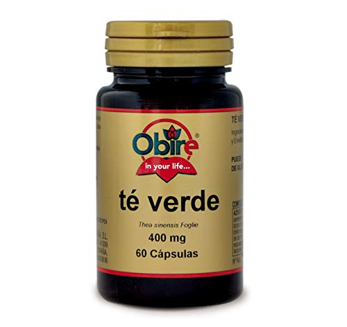 Té verde 400 mg. 60 cápsulas